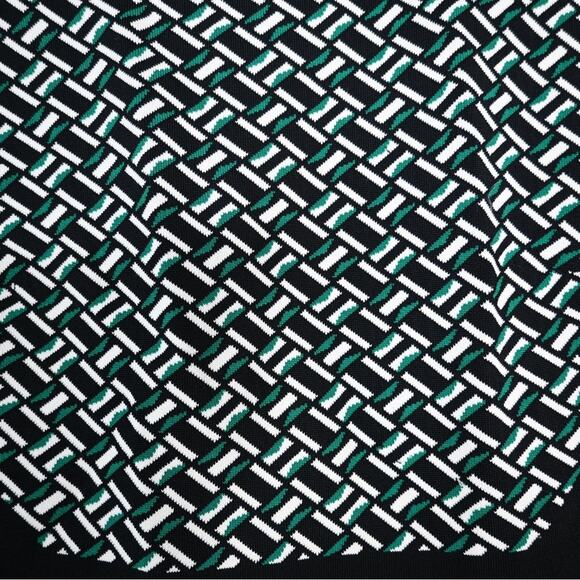 WHBM Womens S Fit & Flare Jacquard Sweater Dress - Picture 9 of 12